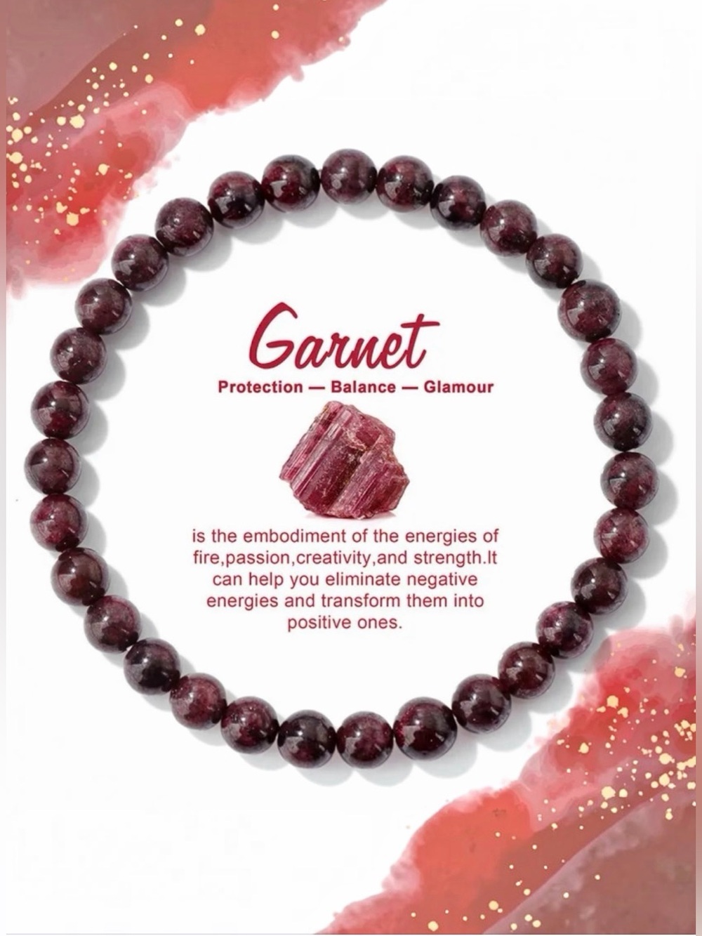 Natural Stone Beaded Bracelet NWT PICK 1 BUY NOW PRICE - Picture 3 of 5